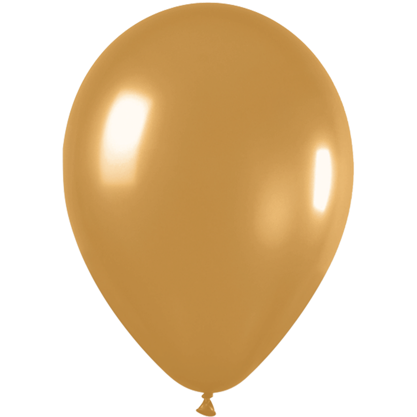 SEMPERTEX 5" METALLIC GOLD 50/BAG