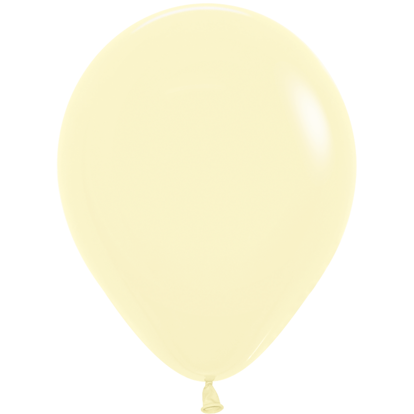 SEMPERTEX 5" PASTEL MATTE YELLOW 50/BAG