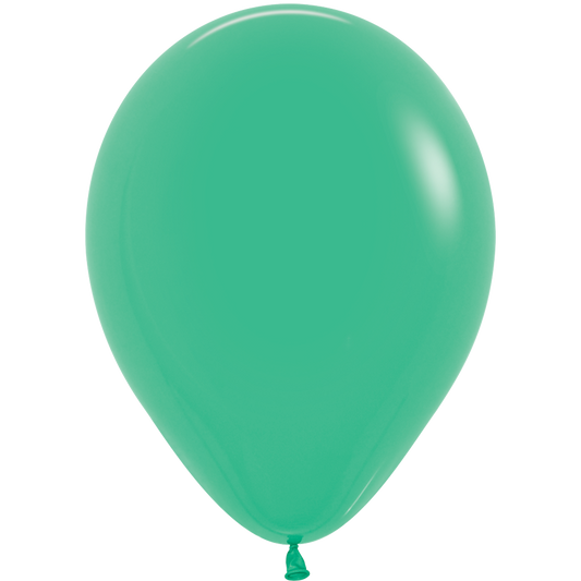 SEMPERTEX 11" FASHION GREEN 100/BAG