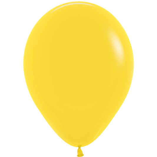 SEMPERTEX 11" FASHION YELLOW 100/BAG