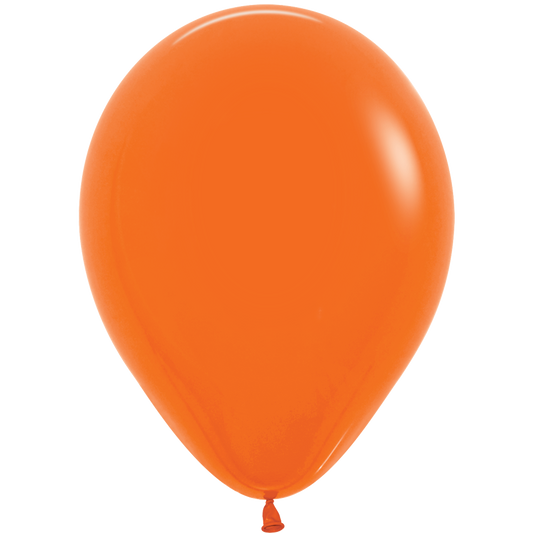 SEMPERTEX 11" FASHION ORANGE 100/BAG