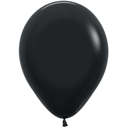SEMPERTEX 11" DELUXE BLACK 25/BAG