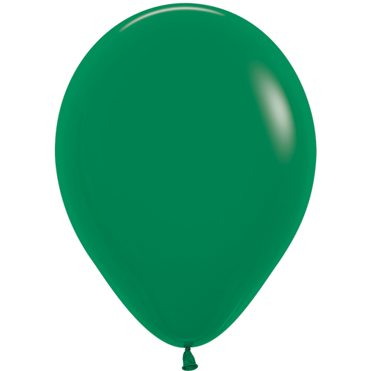 SEMPERTEX 11" FASHION FOREST GREEN 100/BAG