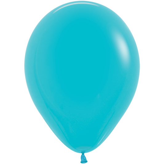 SEMPERTEX 11" DELUXE TURQUOISE BLUE 100/BAG