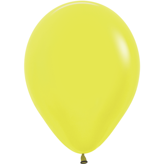 11" NEON YELLOW 100/BAG