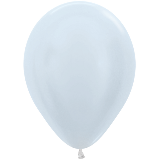 11" PEARL WHITE 100/BAG