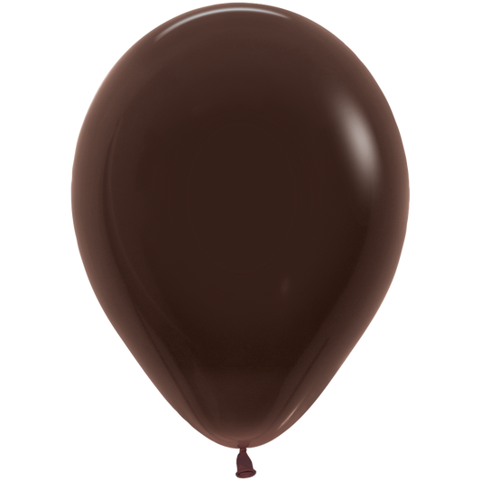 SEMPERTEX 11" DELUXE CHOCOLATE BROWN 100/BAG