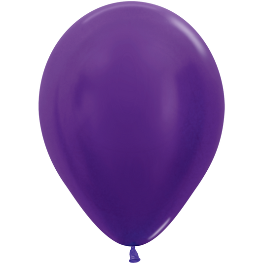 SEMPERTEX 11" METALLIC VIOLET 25/BAG