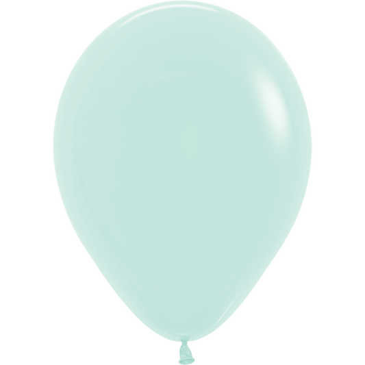 SEMPERTEX 11" PASTEL MATTE GREEN 25/BAG