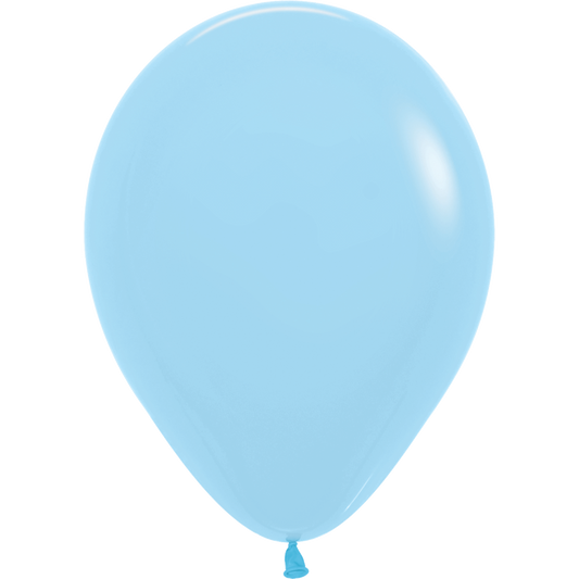 SEMPERTEX 11" PASTEL MATTE BLUE 25/BAG