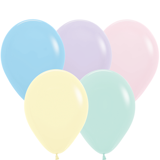 SEMPERTEX 11" PASTEL MATTE ASSORTED-PINK 100/BAG