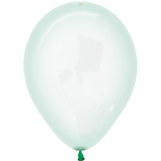 SEMPERTEX 11" CRYSTAL PASTEL GREEN 100/BAG