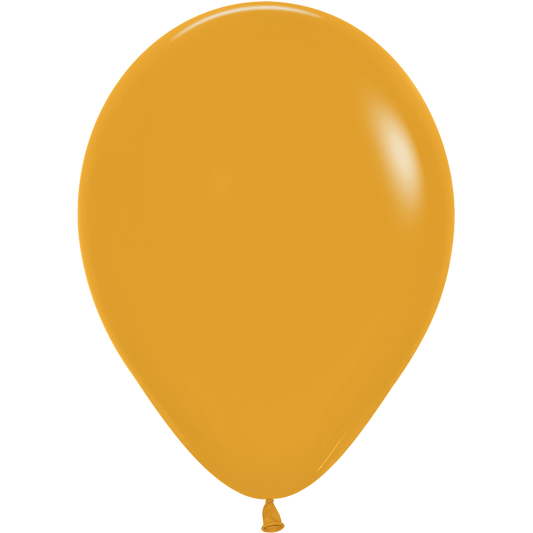 SEMPERTEX 11" DELUXE MUSTARD 25/BAG