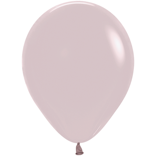 SEMPERTEX 11" PASTEL DUSK ROSE  100/BAG