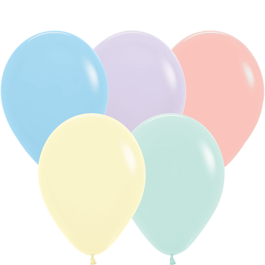 SEMPERTEX 11" PASTEL MATTE ASSORTMENT-MELON 25/BAG