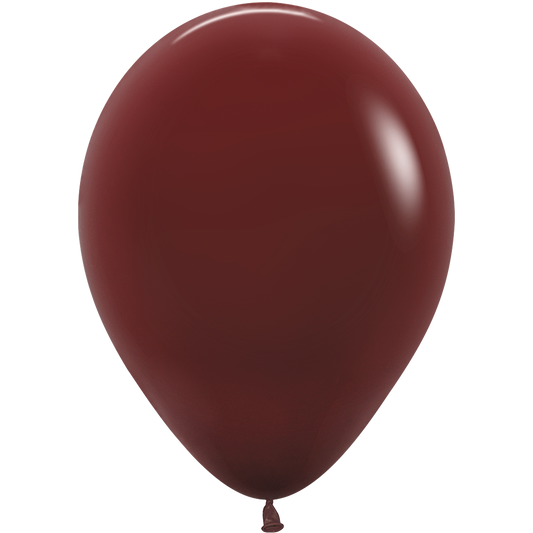 SEMPERTEX 11" DELUXE MERLOT 25/BAG