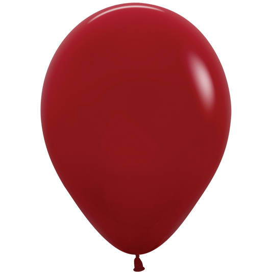 SEMPERTEX 11" DELUXE IMPERIAL RED 100/BAG