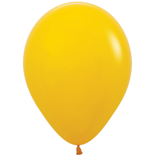 SEMPERTEX 11" DELUXE HONEY YELLOW 25/BAG