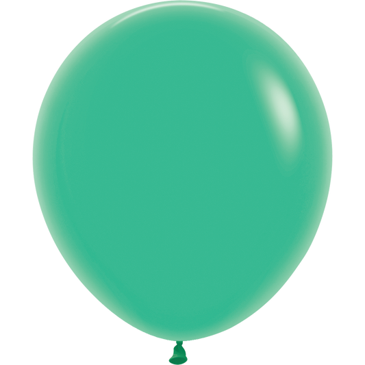 SEMPERTEX 18" FASHION GREEN 6/BAG