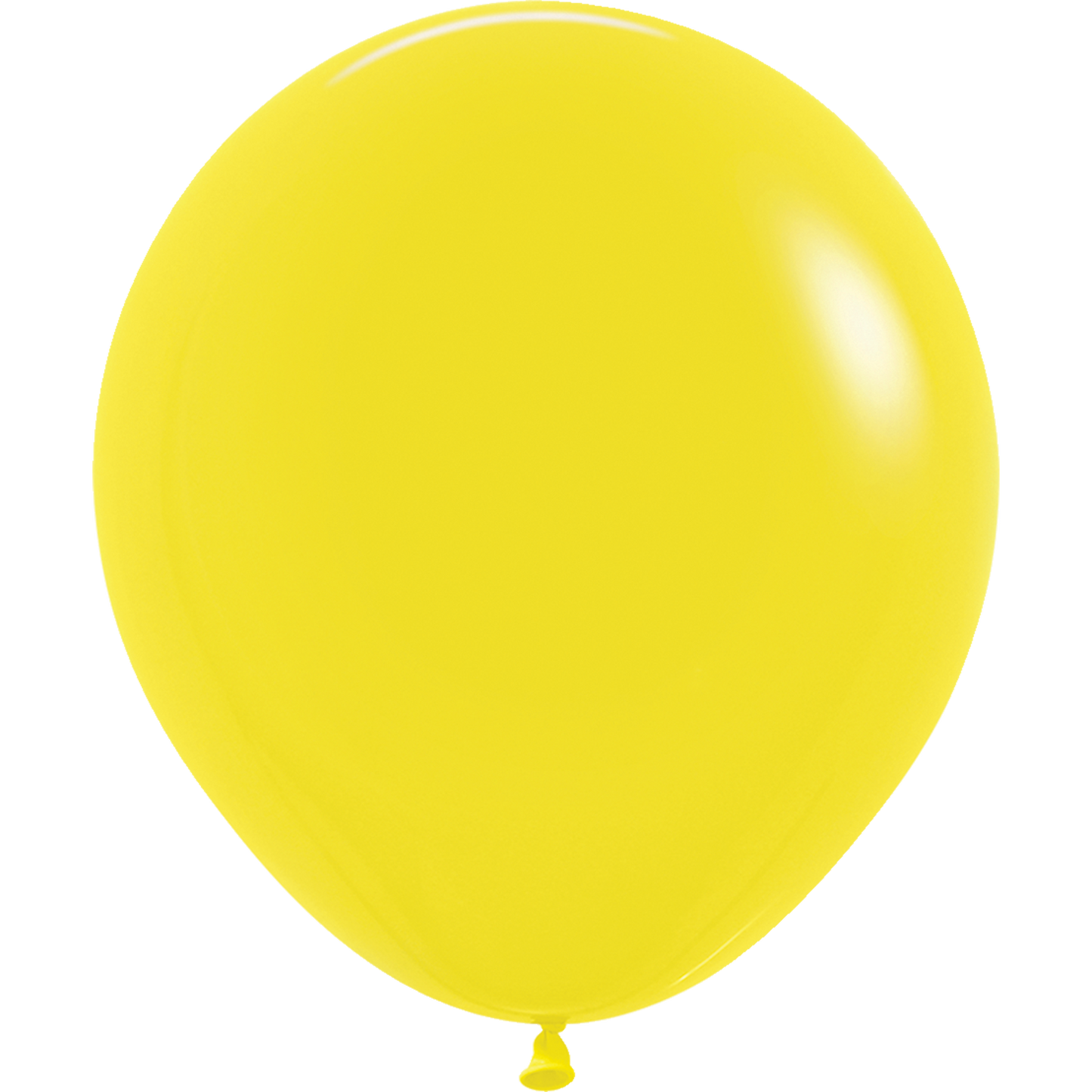SEMPERTEX 18" FASHION YELLOW 6/BAG
