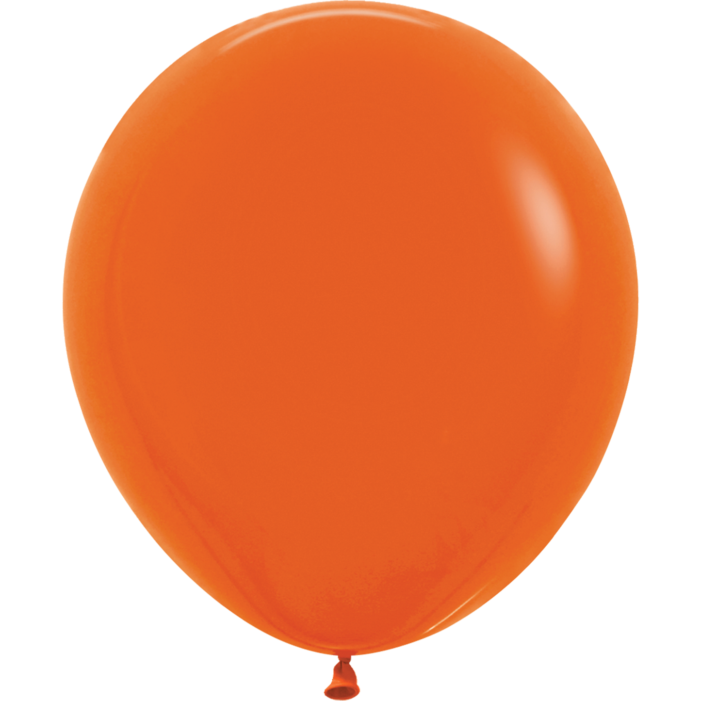 SEMPERTEX 18" FASHION ORANGE 6/BAG