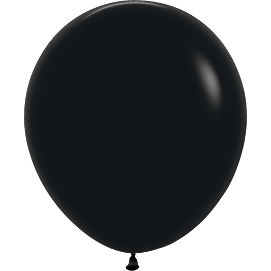 SEMPERTEX 18" DELUXE BLACK 6/BAG