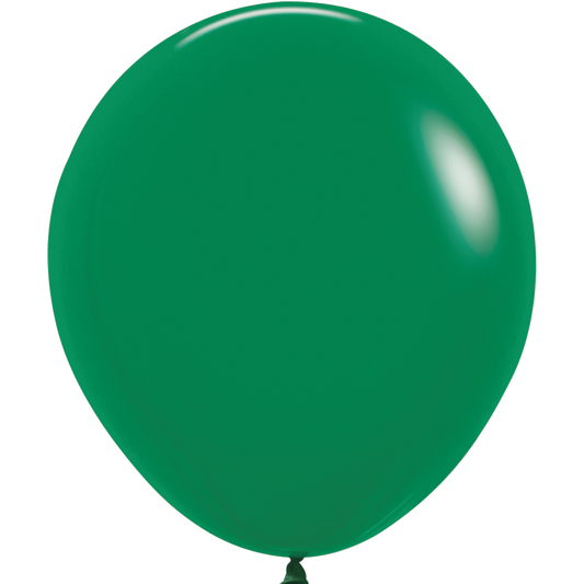 SEMPERTEX 18" FASHION FOREST GREEN 6/BAG