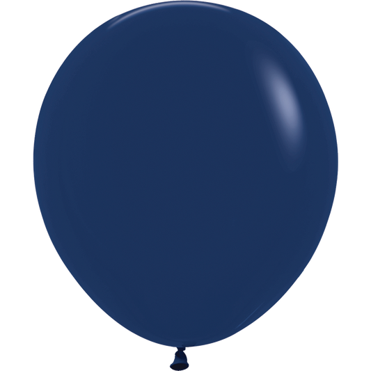 SEMPERTEX 18" FASHION NAVY BLUE 6/BAG