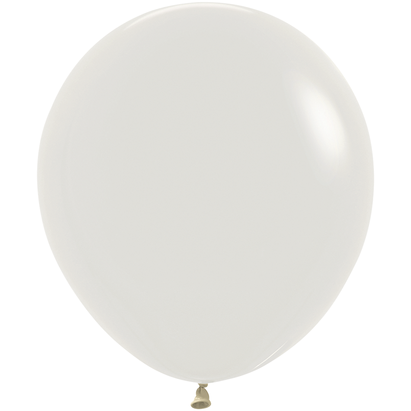 SEMPERTEX 18" PASTEL DUSK CREAM 6/BAG