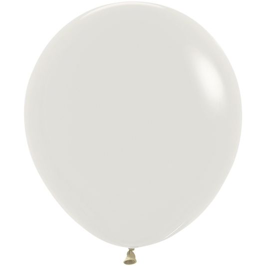 SEMPERTEX 18" PASTEL DUSK CREAM 6/BAG