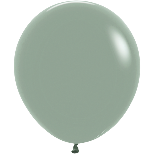 SEMPERTEX 18" PASTEL DUSK LAUREL GREEN 6/BAG