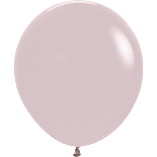 SEMPERTEX 18" PASTEL DUSK ROSE 6/BAG