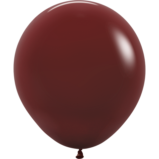 SEMPERTEX 18" DELUXE MERLOT 6/BAG