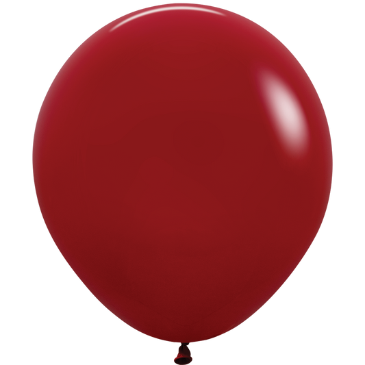 SEMPERTEX 18" DELUXE IMPERIAL RED 6/BAG