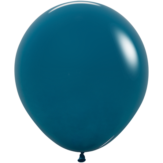 SEMPERTEX 18" DELUXE DEEP TEAL 6/BAG