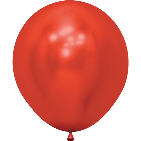 SEMPERTEX 18" REFLEX CRYSTAL RED 6/BAG