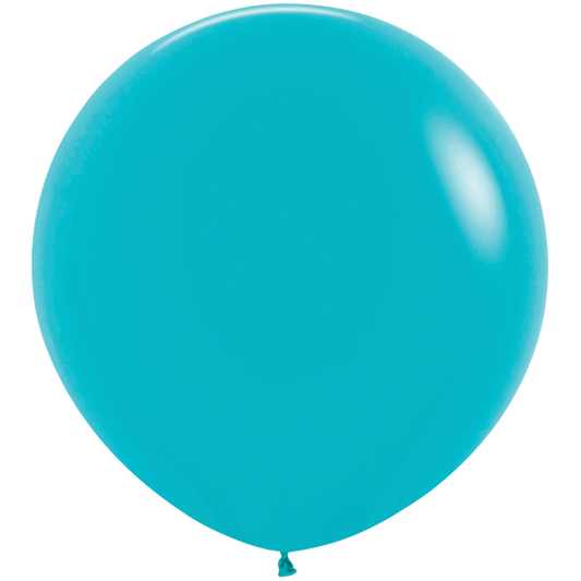 SEMPERTEX 3' DELUXE TURQUOISE BLUE 2/BAG