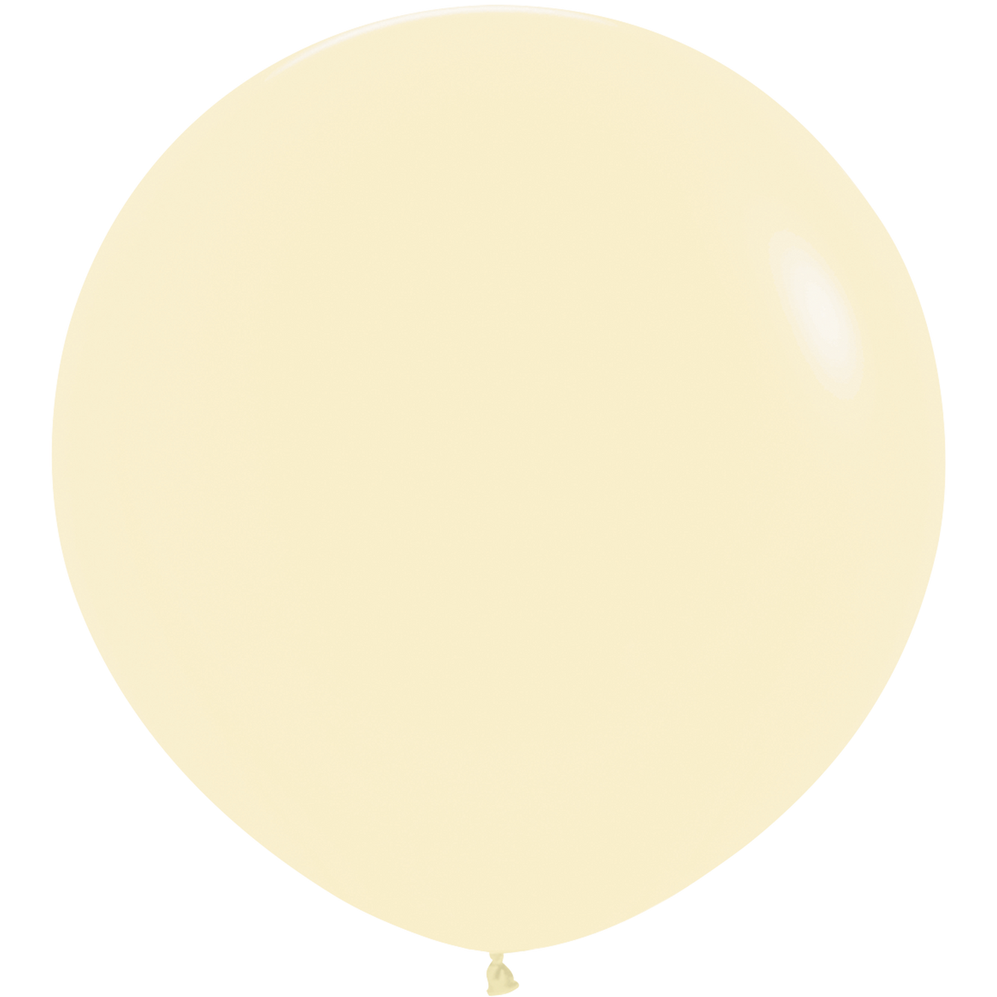 SEMPERTEX 3' PASTEL MATTE YELLOW 2/BAG