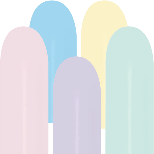 SEMPERTEX 260 PASTEL MATTE ASSORTED-PINK 100/BAG