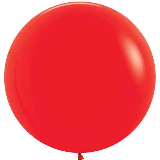 SEMPERTEX 24" FASHION RED 3/BAG