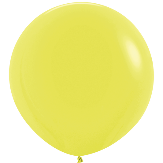 SEMPERTEX 24" NEON YELLOW 3/BAG