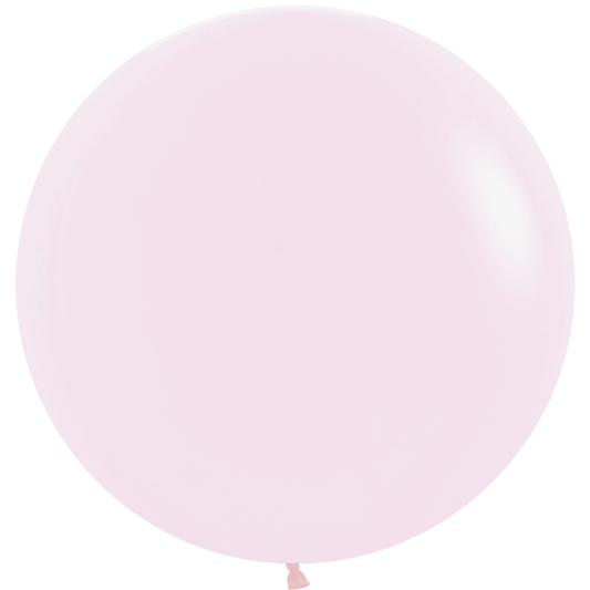 SEMPERTEX 24" PASTEL MATTE PINK 3/BAG