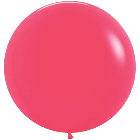 SEMPERTEX 24" DELUXE RASPBERRY 3/BAG