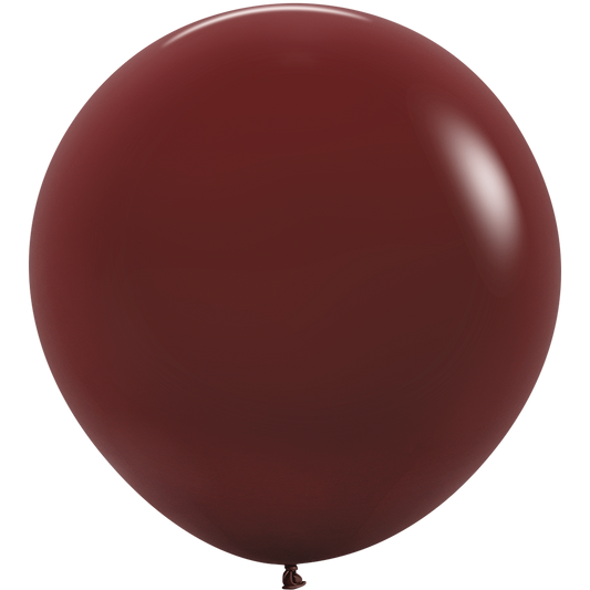 SEMPERTEX 24" DELUXE MERLOT 3/BAG