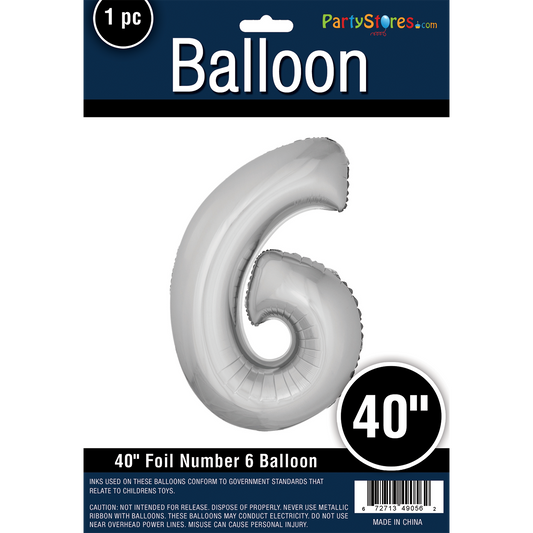 40" SILVER SUPERS 6