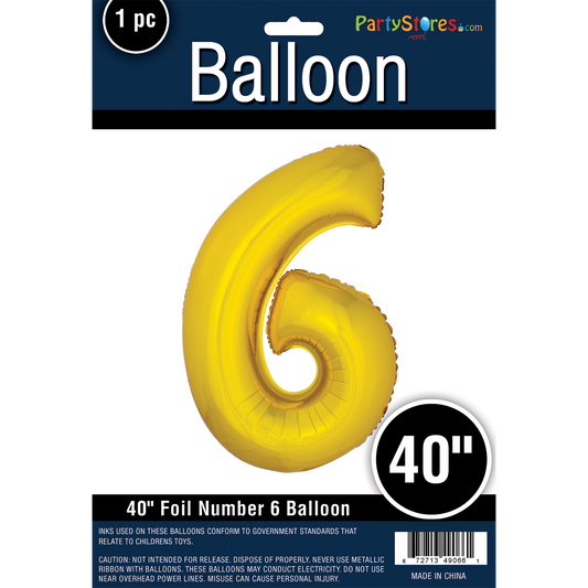 40" GOLD SUPERS 6