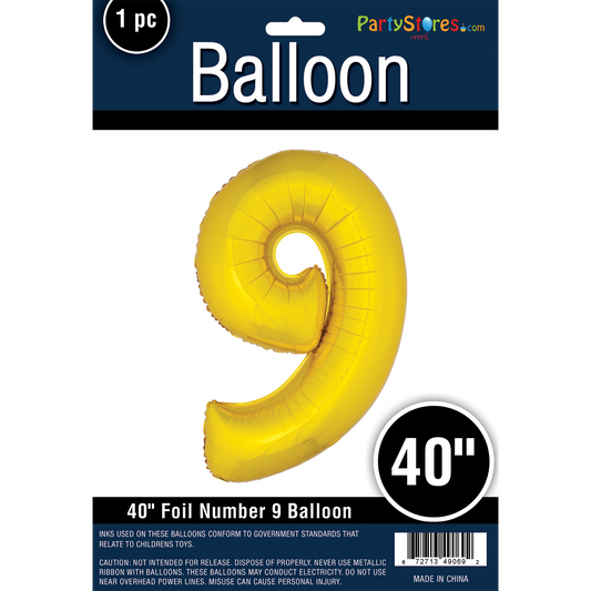 40" GOLD SUPERS 9