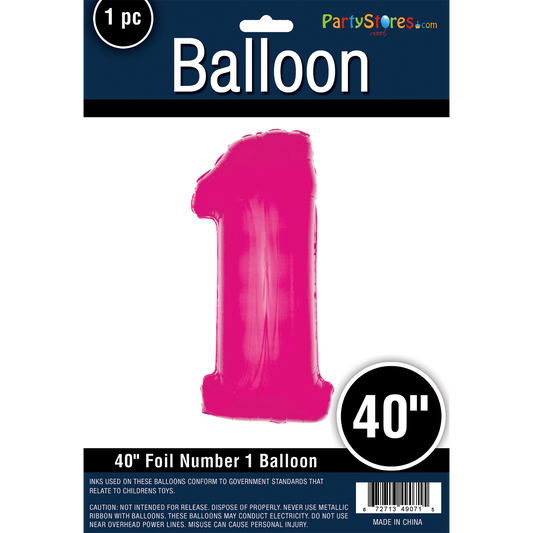 40" PINK SUPER 1