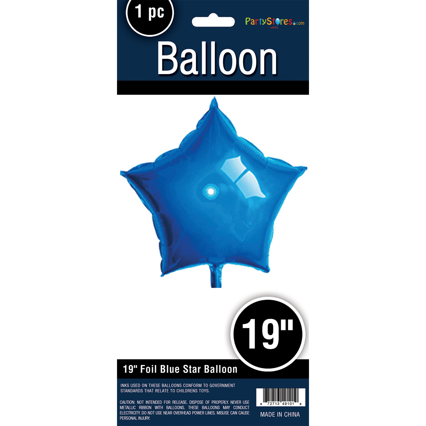 19" STAR BLUE
