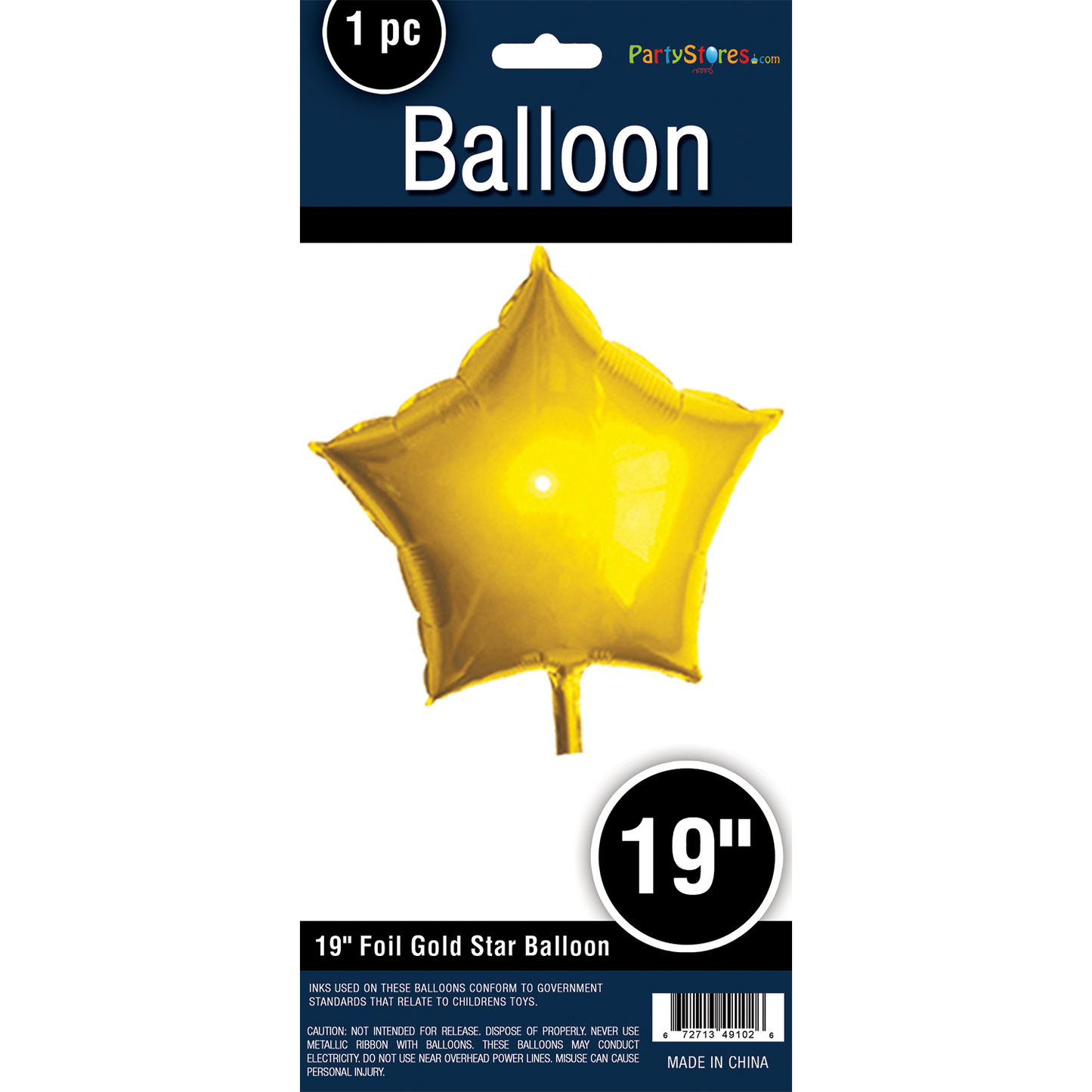 19" STAR GOLD